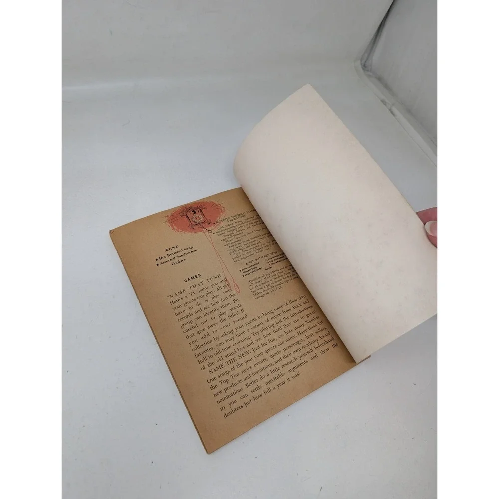 Vintage Party Perfect Hostess Party Planning Book Gay Head Halloween 50s 60s